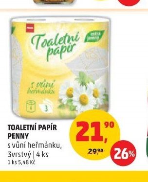TOALETNÍ PAPÍR PENNY