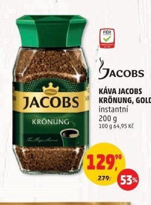 KÁVA JACOBS KRÖNUNG, GOLD
