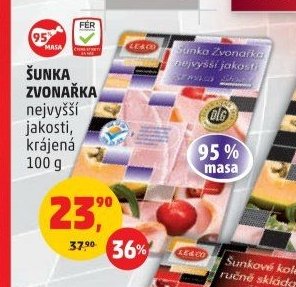 ŠUNKA ZVONÁŘKA krájená 100 g