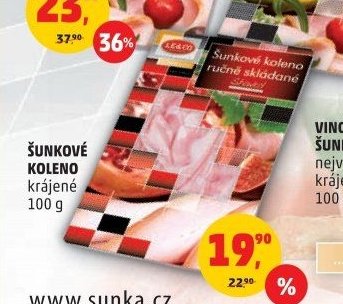 ŠUNKOVÉ KOLENO krájené 100 g
