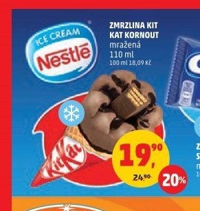 Zmrzlina Kit Kat Kornout
