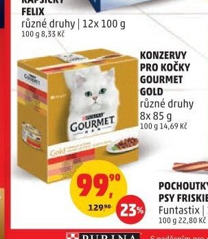 Gourmet Gold konzervy