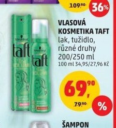 Vlasová kosmetika Taft