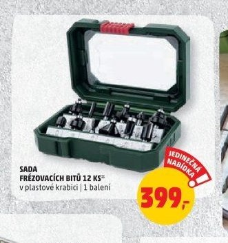 SADA FRÉZOVACÍCH BITŮ 12 KS