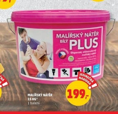 MALÍŘSKÝ NÁTĚR 15 KG