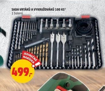 SADA VRTÁKŮ A VYKRUŽOVÁKŮ 100 KS