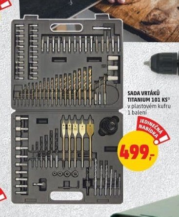 SADA VRTÁKŮ TITANIUM 101 KS