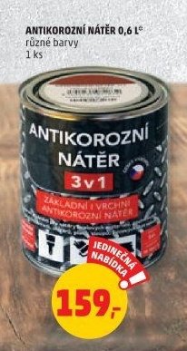 ANTIKOROZNÍ NÁTĚR 0,6 L