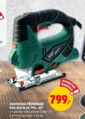 ELEKTRICKÁ PŘÍMOČARÁ PILA 850 W