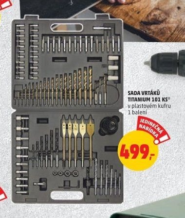 SADA VRTÁKŮ TITANIUM 101 KS