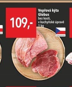 Vepřová kýta Globus bez kosti, v kuchyňské úpravě