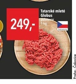 Tatarské mleté Globus polotovar