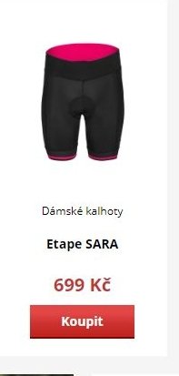 Dámské kalhoty Etape SARA