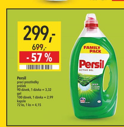 Persil prací prostředky