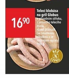 Telecí klobása na gril Globus