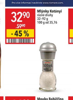 Mlýnky Kotányi