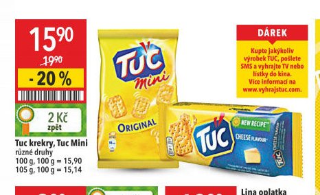Tuc krekry, Tuc Mini