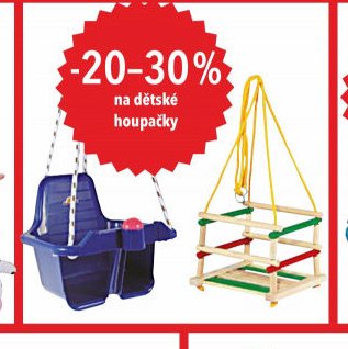 na dětské houpačky
