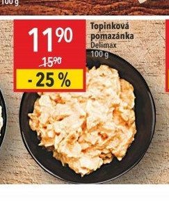Topinková pomazánka Delimax