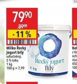 Milko Řecký jogurt bílý
