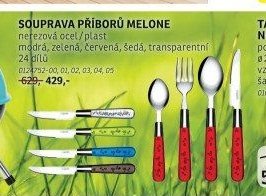 SOUPRAVA PŘÍBORŮ MELONE - ASKO akcniletaky.com