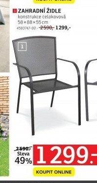ZAHRADNÍ ŽIDLE 1 - ASKO akcniletaky.com