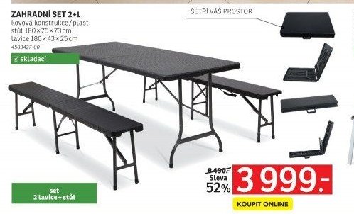 ZAHRADNÍ SET 2+1 - ASKO akcniletaky.com