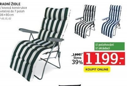 Zahradní židle - ASKO akcniletaky.com