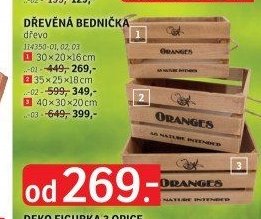 Dřevěná bednička - ASKO akcniletaky.com