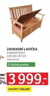 ZAHRADNÍ LAVIČKA - ASKO akcniletaky.com