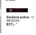 Závěsná police