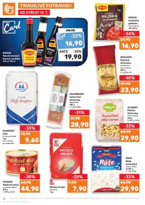akční leták Kaufland 15.7.2020-21.7.2020