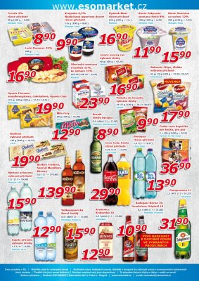 akční leták ESO MARKET 15.7.2020-26.7.2020