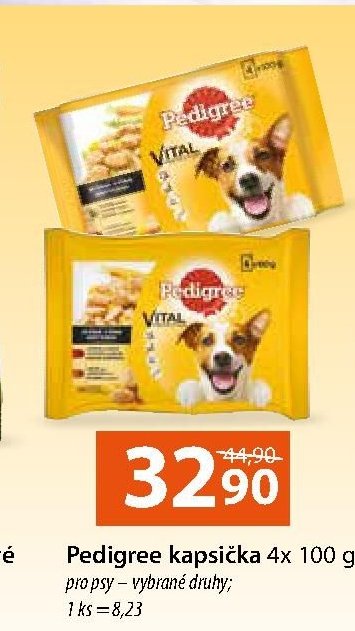 Pedigree kapsička 4x 100 g