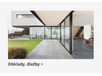 Obklady, dlažby