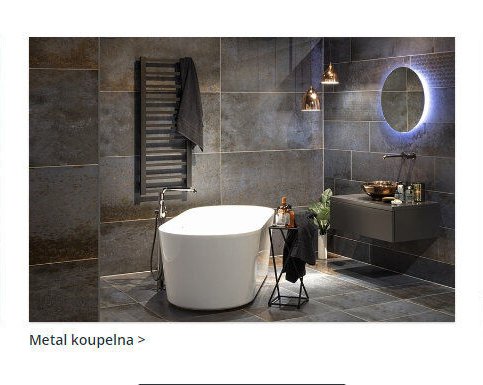 Metal koupelna