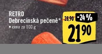 RETRO Debrecínská pečeně