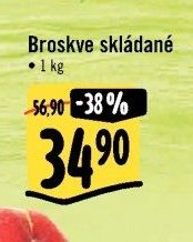 Broskve skládané