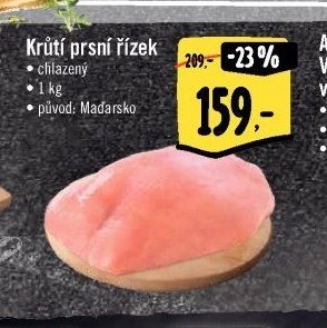 Krůtí prsní řízek