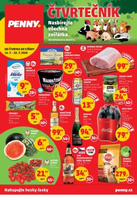 akční leták Penny Market 16.7.2020-22.7.2020