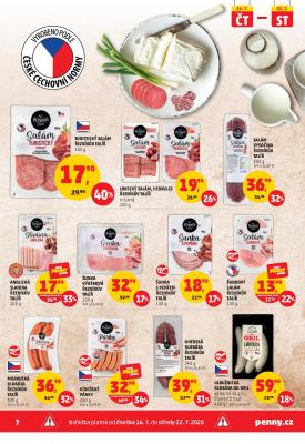 akční leták Penny Market 16.7.2020-22.7.2020