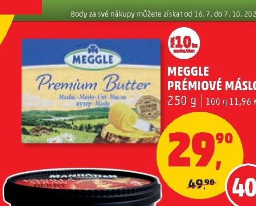 MEGGLE PRÉMIOVÉ MÁSLO 250 g