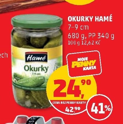 OKURKY HAMÉ 7-9 cm, 680 g