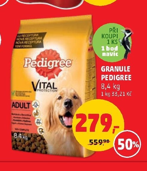 GRANULE PEDIGREE 8,4 kg