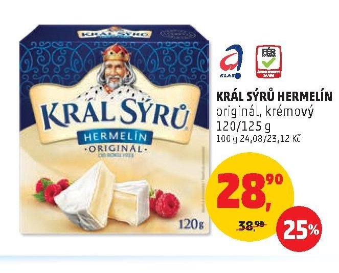 Král Sýrů Hermelín