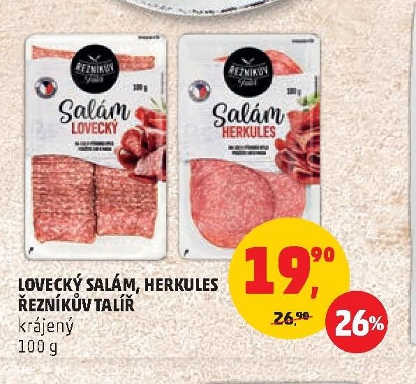 LOVECKÝ SALÁM, HERKULES ŘEZNÍKŮV TALÍŘ