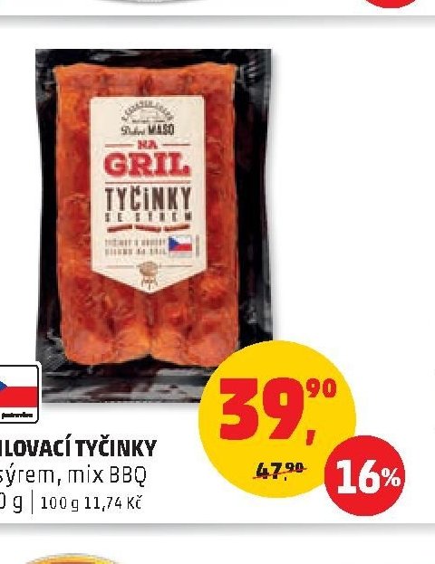 GRILOVACÍ TYČINKY