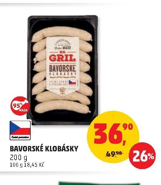 BAVORSKÉ KLOBÁSKY