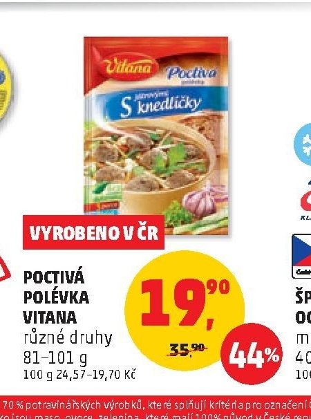 POCTIVÁ POLÉVKA VITANA