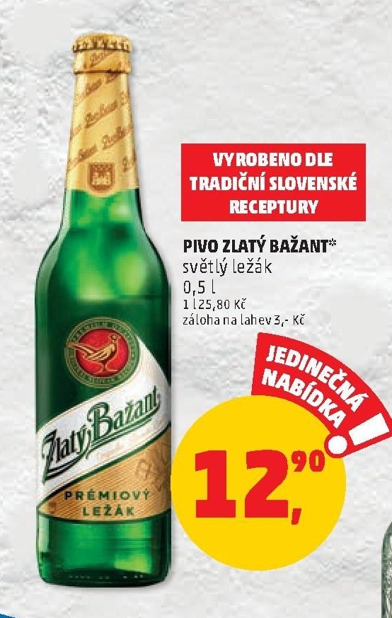 PIVO ZLATÝ BAŽANT*